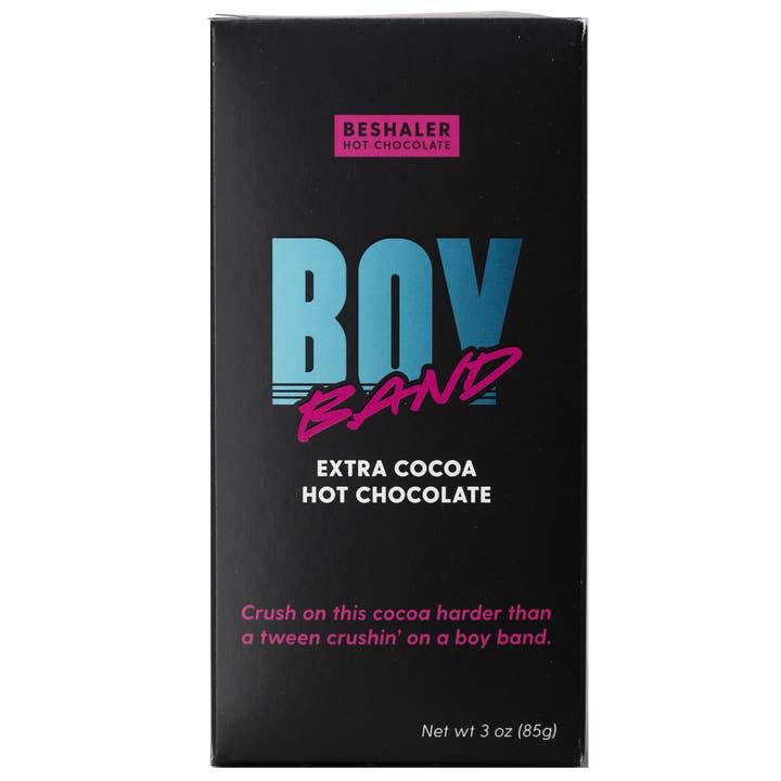 Beshaler Hot Chocolate - Wholesale Hot Cocoa Mix/Kit - Boy Band