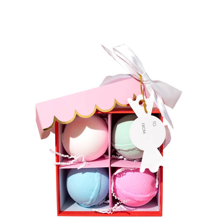 Musee - Wholesale Bath & Body Set - Christmas Scalloped Bath Balm Set1