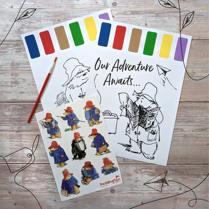 Robert Frederick Ltd – Engroshandel Kunstsæt - Børn og baby – Maling Palette Kunst Sæt - Paddington