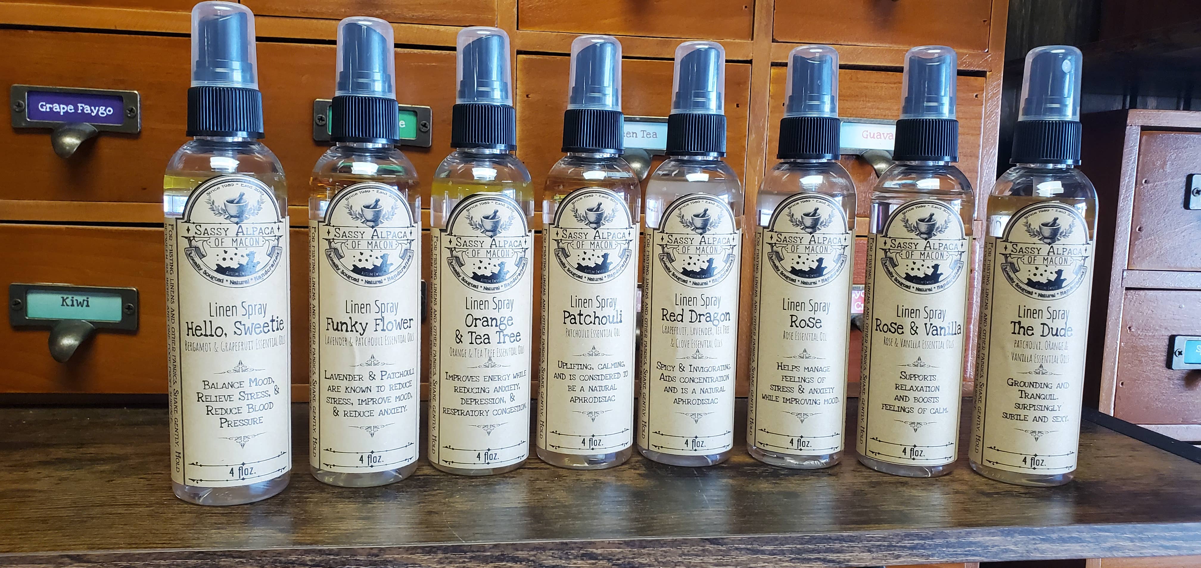 The Sassy Alpaca - Wholesale Linnenspray - Linnen spray58