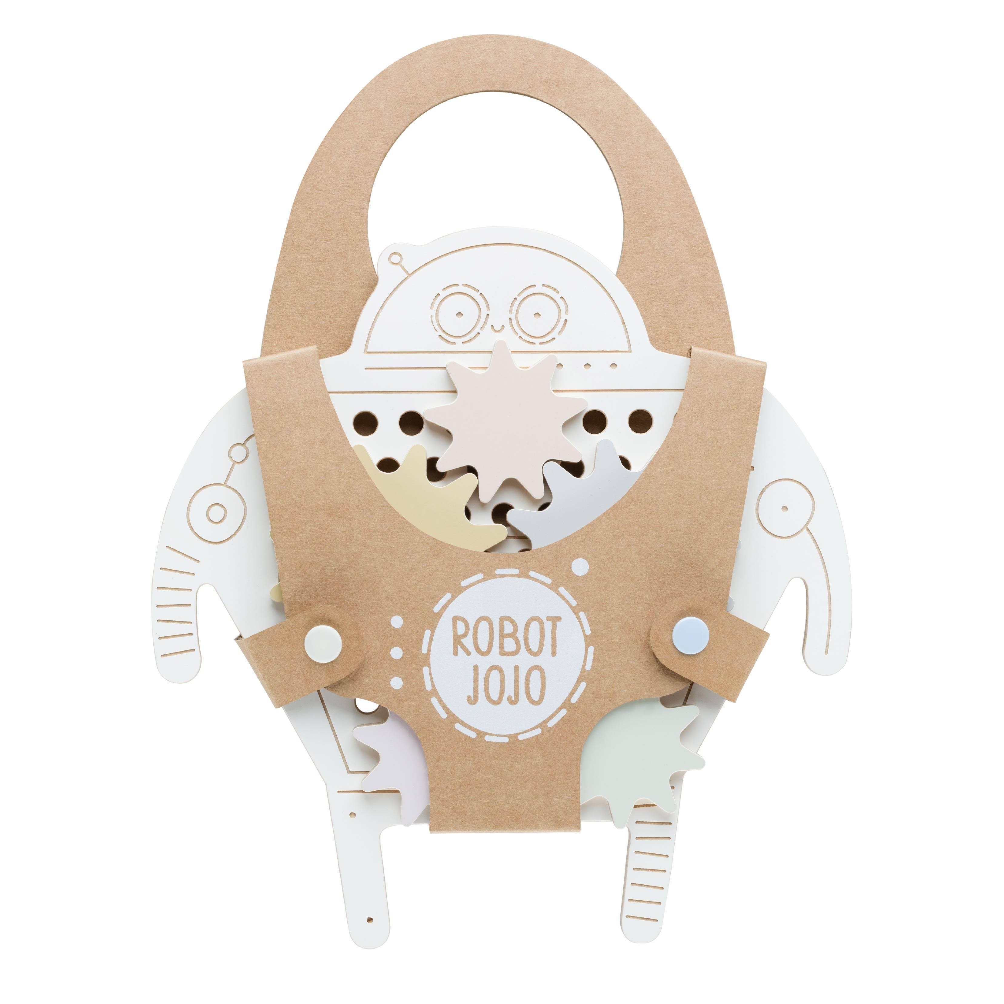 milin - Wholesale Classic Toy - Kids - Robot Jojo, wooden toy 6