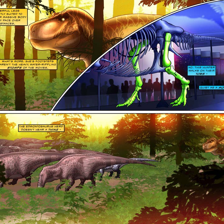 Rextooth Studios – wholesale Serieroman – STÄMMA: Välkommen till T.rex värld, Inbunden grafisk roman2