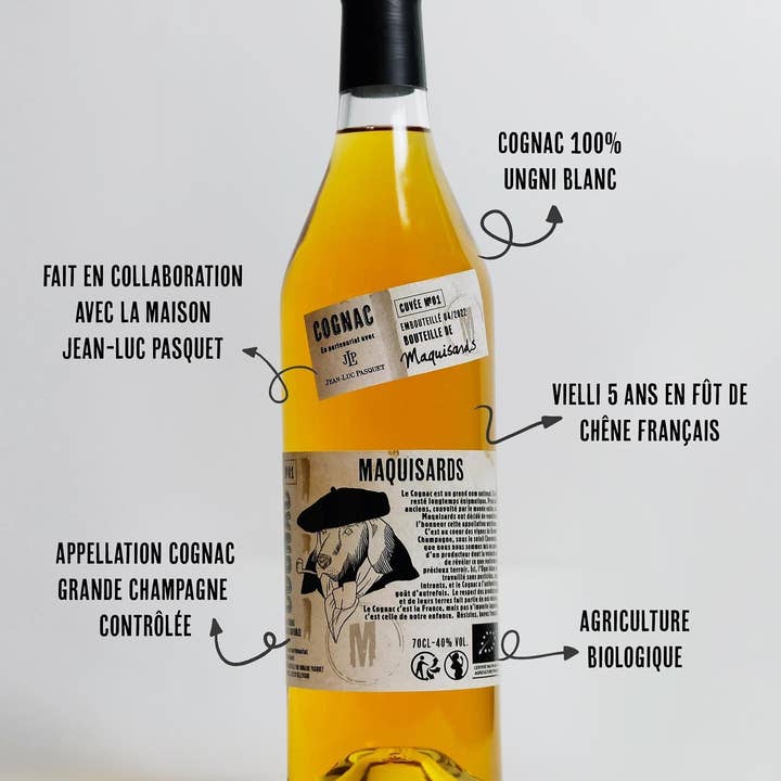 Maquisards - Wholesale Brandy/Cognac - Cognac - Maquisards - Cuvee 15