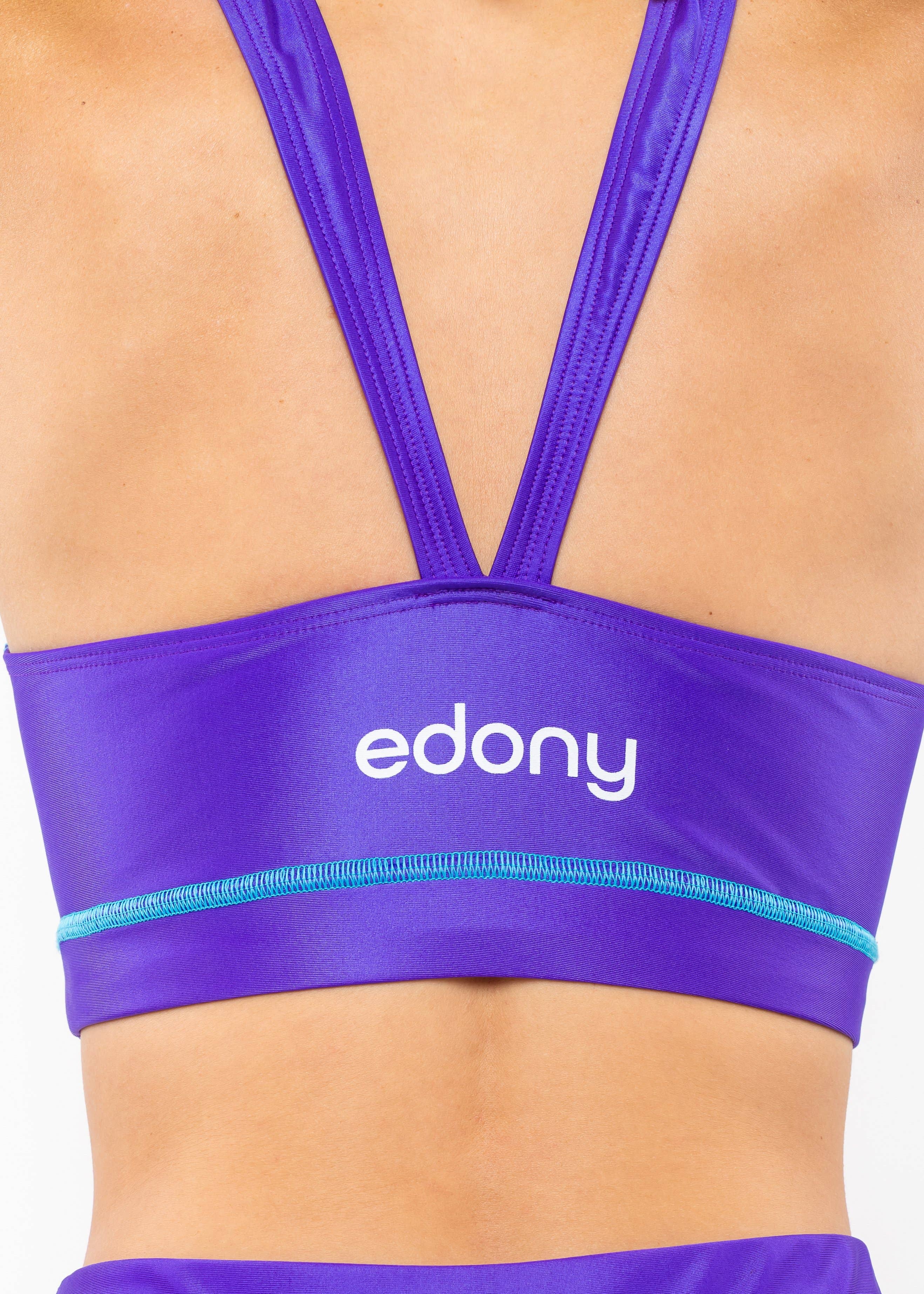 Edony - Wholesale Sports Bra - Women's - Empower Fitness Bra - Edony violet3