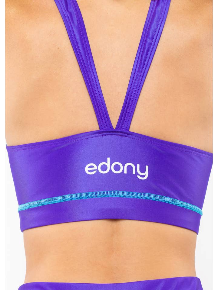 Edony - Wholesale Sports Bra - Women's - Empower Fitness Bra - Edony violet3