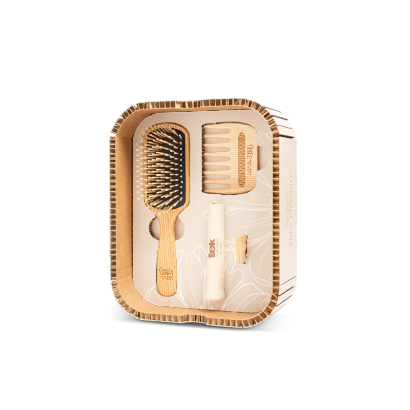 Tek Brushes - Vendita all'ingrosso Spazzola/pettine - Hair Pleasure Set: Spazzola + Pettine per Capelli Lunghi
0