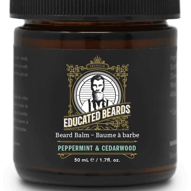 Educated Beards – Engroshandel Skægstyling – Educated Beards Pebermynte- og Cedertræs Skæg Balm 50 ml2