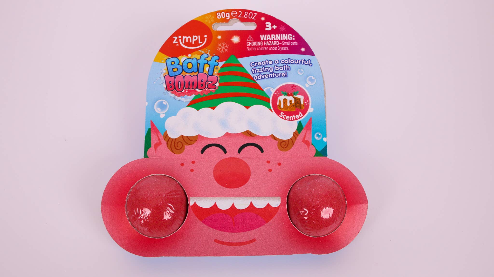 Zimpli Kids – wholesale Bath toy – Baby – Zimpli Elf Baff Bombz 2 pack - Xmas - Fizzing Kids Bath Toy2