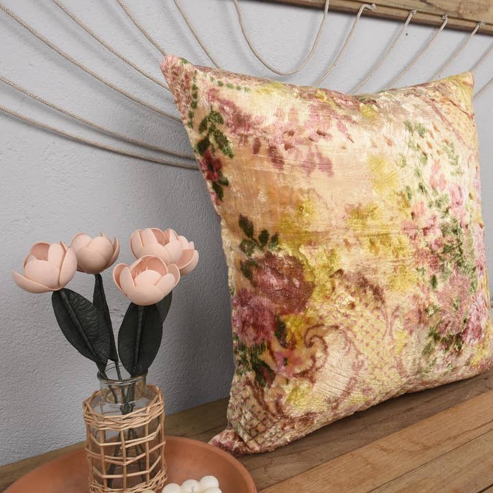 Vintage Handmade Kilim Pillow 24x24 for Home Decor for wholesale by Kilim Pillow Decors