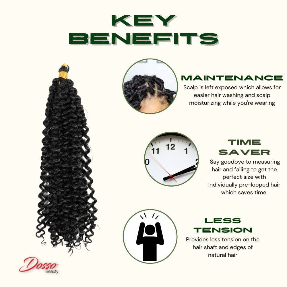 Dosso Beauty - Wholesale Hair Extensions - Water Wave Hair Extensions6