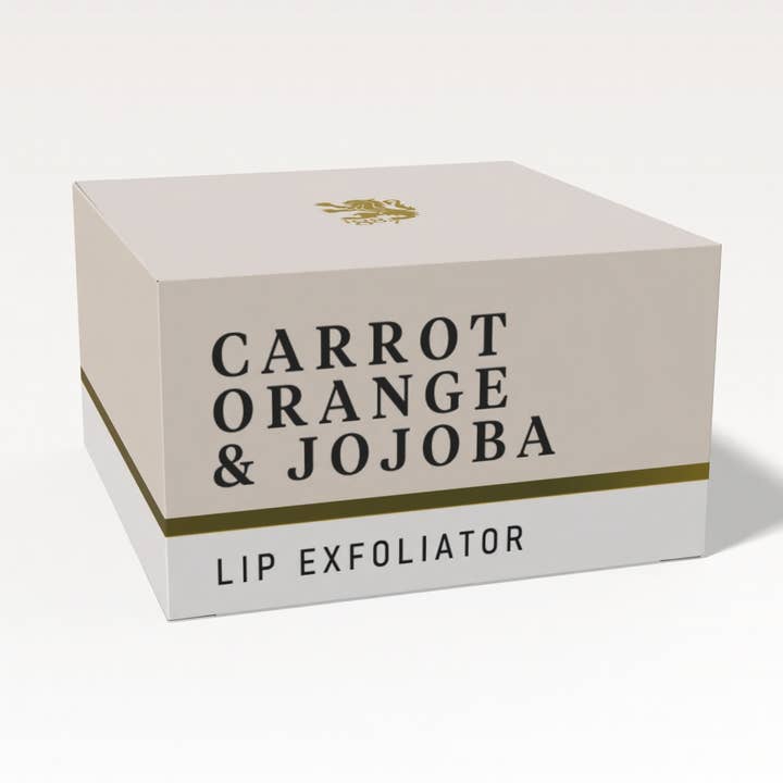 Carrot, Orange And Jojoba Lip Exfoliator for wholesale by Banks-Lyon Botanical
