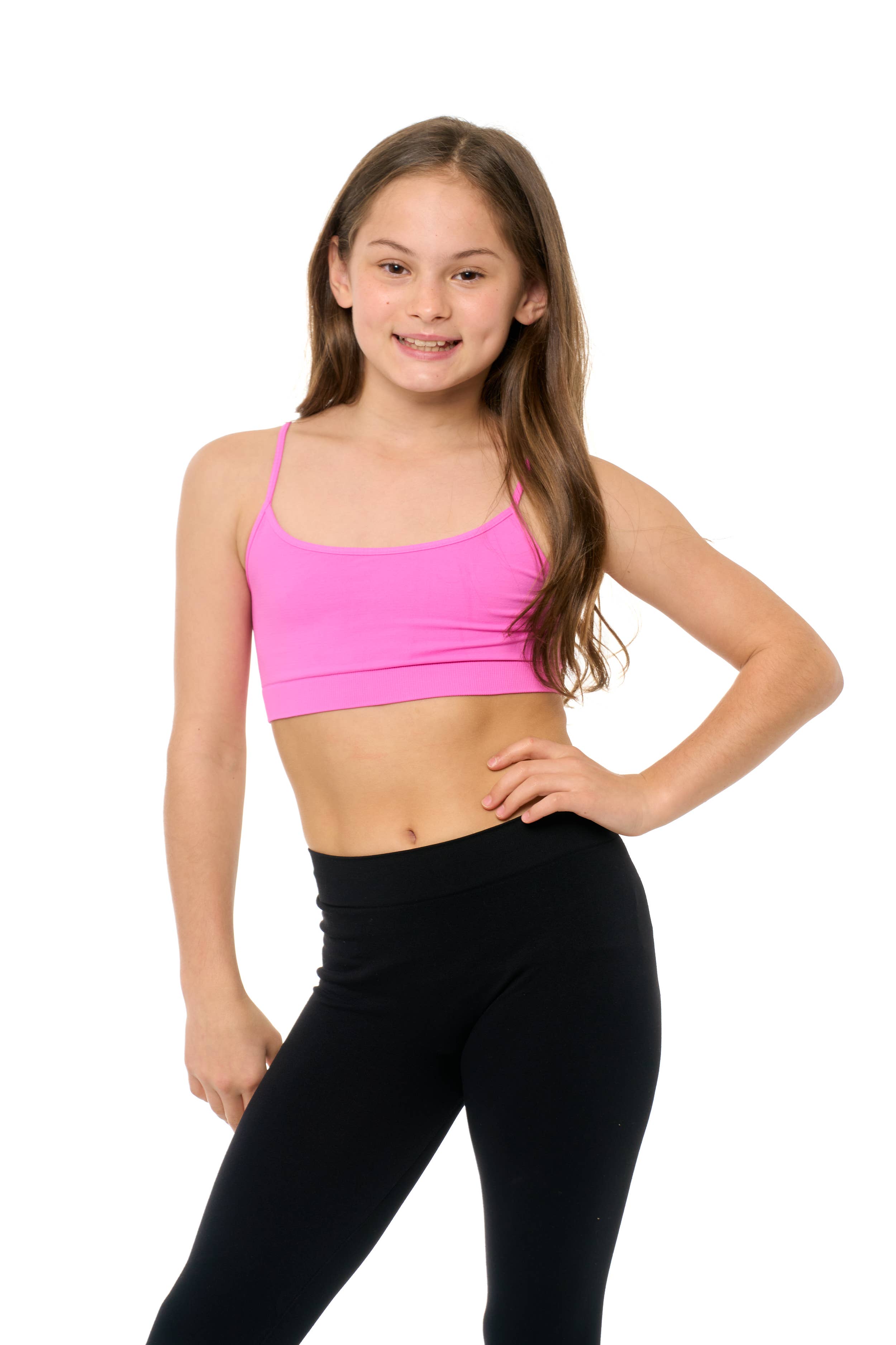 Malibu Sugar - Vente Débardeur – enfant - Bandeau Cami Sans Couture Filles Taille Unique - Tant de Couleurs !8