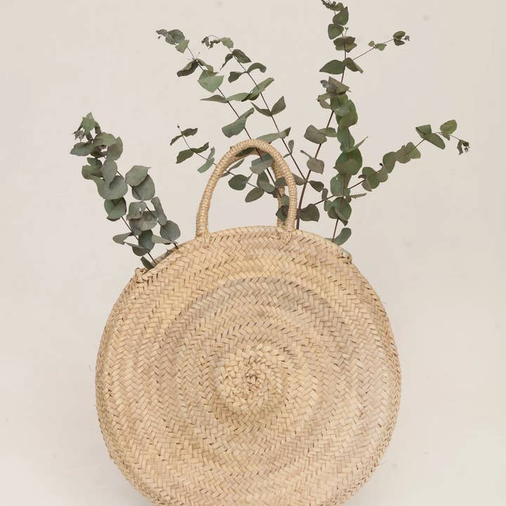 My artisans – Großhandel Strandtaschen – Kreis Korb Tasche – Handgewebte Strohtasche | Hergestellt in Portugal2