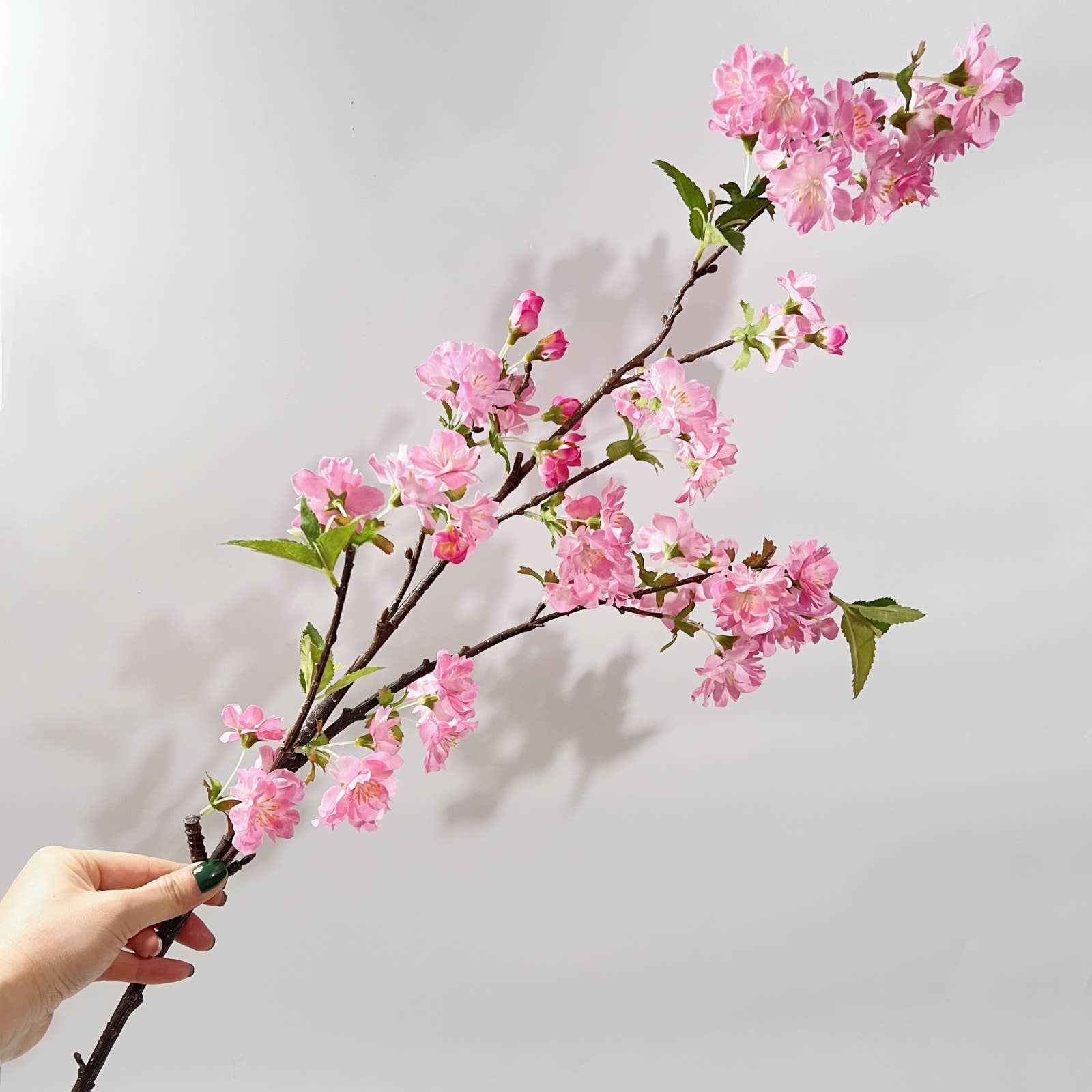 ACNITE(We cover U.S. import duties) - Wholesale Artificial Flowers - Artificial pink cherry blossom Silk flowers Vase filler5