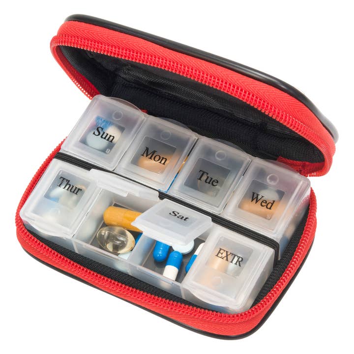 MADE EASY KIT - Wholesale Pill organiser - Made Easy Kit Pill Case - 7-Day Travel Medicine Organizer22