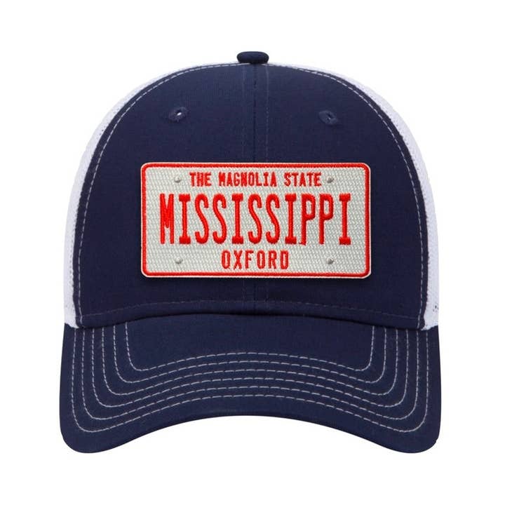 MISSISSIPPI - OXFORD Trucker Hat for wholesale by Old Road Brand