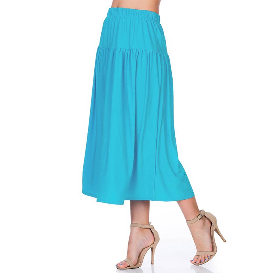 Azules Clothing - Wholesale Rok - Dames - ASK-9026PS eigentijdse midi-rok23