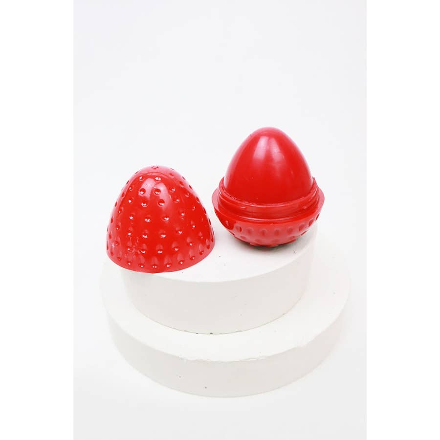 Wholesale 24-pcs Strawberry Lip Balm for your store - Faire