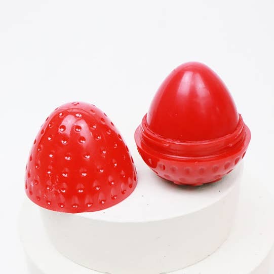 24-pcs Strawberry Lip Balm for wholesale by Love and Repeat