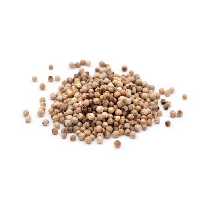 Økologiske hvide peberkorn for engroshandel hos biocomptoir