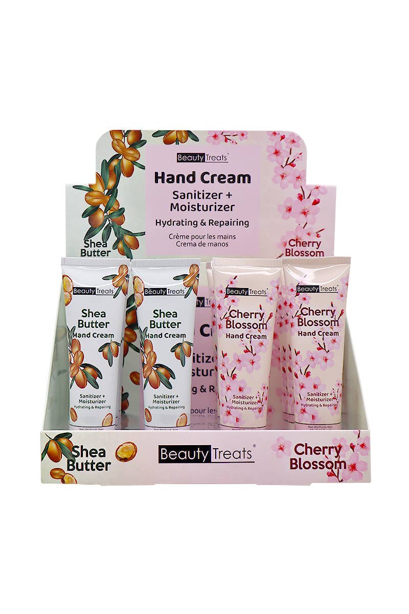 PINEAPPLE Beauty - Wholesale Hand Cream/Lotion - Beauty Treats 118SC Sanitizer & Moisturizer Hand Cream - 121