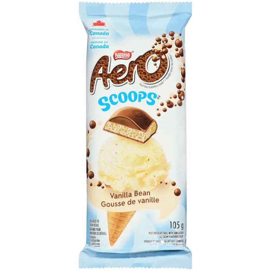Echo Sales Canada - Wholesale Chocolate Bar - Nestlé Aero Scoops Vanilla Bean   SHORT DATE NOV25, 20250