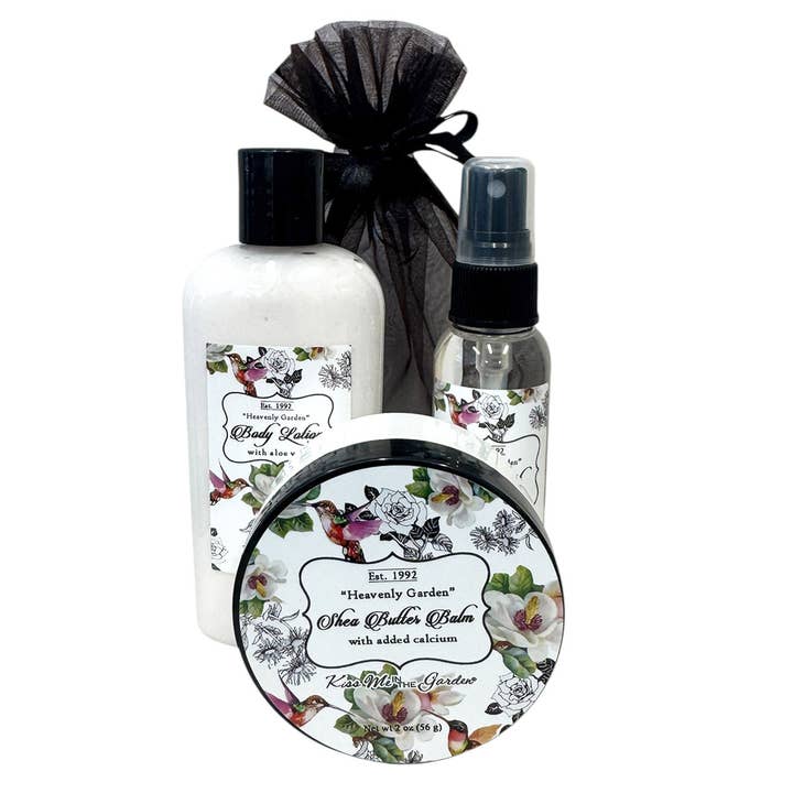 Heavenly Garden 3 pc Gift Set for wholesale by Kiss Me in the Garden