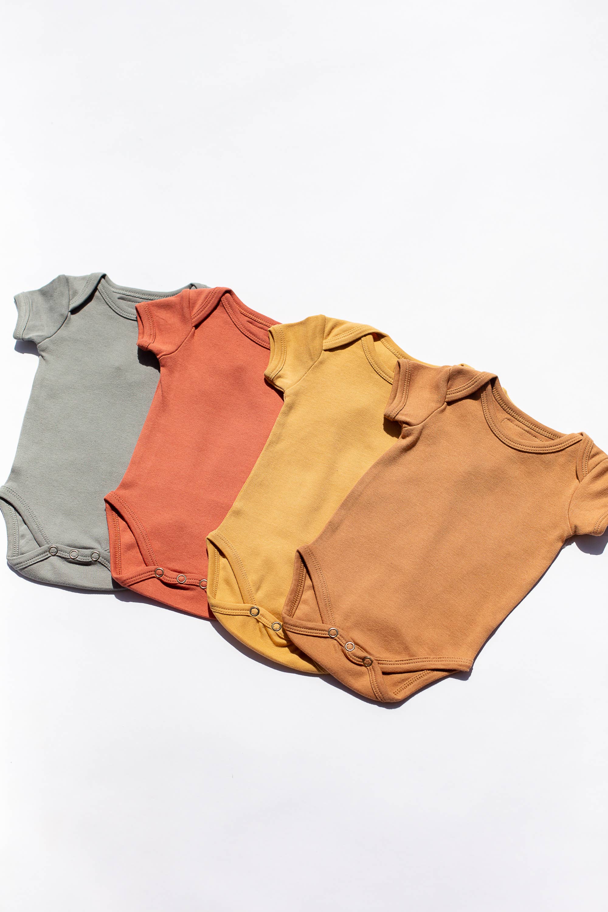 Modern Burlap - Wholesale Bodysuit (Non-Footed) - Baby - Organic Short Sleeve Bodysuit | Solids & Prints37
