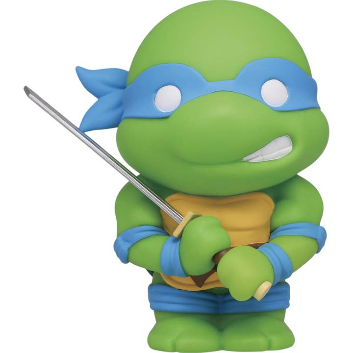 Teenage Mutant Ninja Turtles Leonardo Figural Bank for wholesale by Cow Crack Wholesale