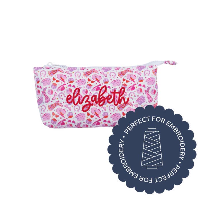 Wipstitch - Wholesale Pouch - Women's - Small Tyvek® Zipper Pouch