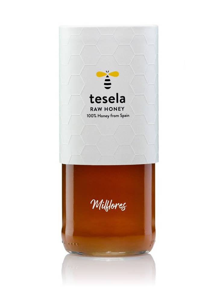 TESELA Miel pura de abejas de Milflores Premium 320g para venta al por mayor de TESELA NATURA, S.L.
