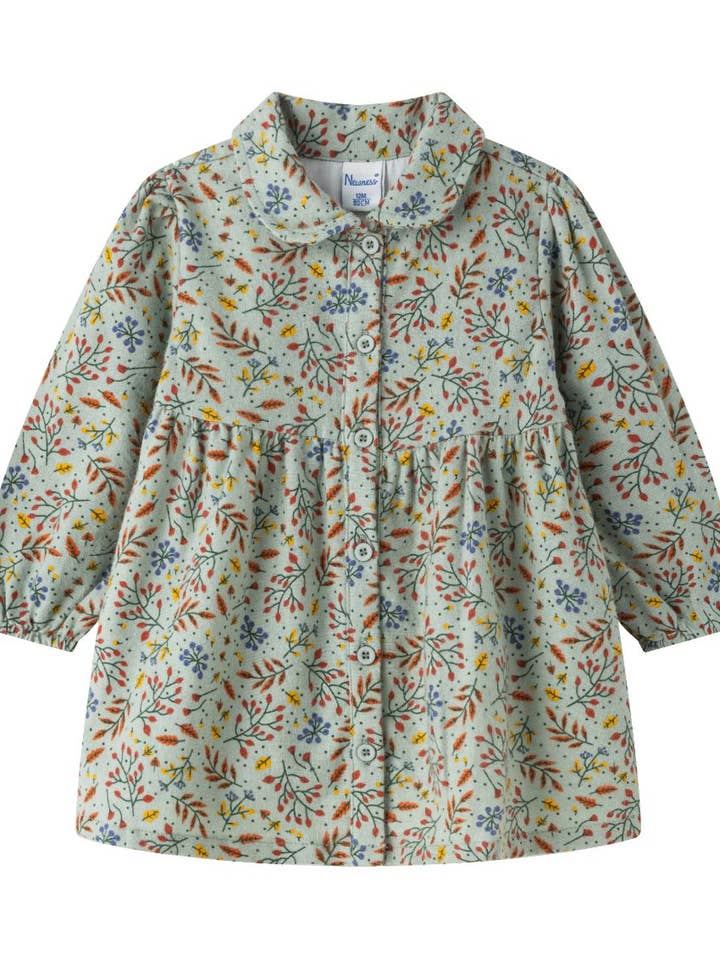 Baby meisjesjurk met lange mouwen BGI94548 voor wholesale door Newness Kids