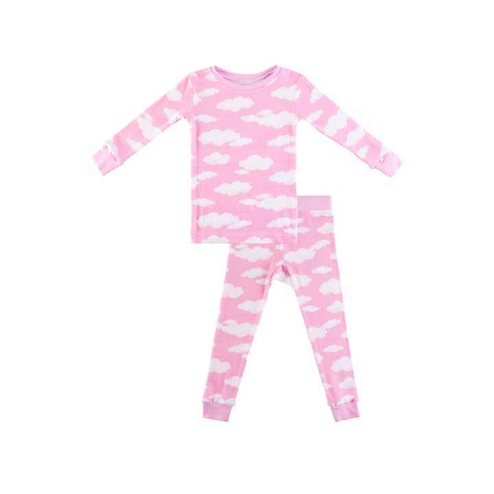 Toddler/Kids Bamboo Pajamas - Clouds for wholesale by Dreamland Baby