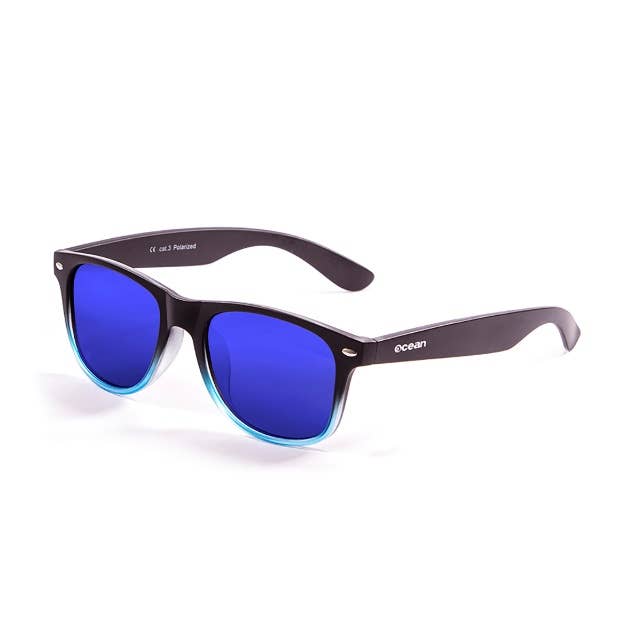 BEACH mattschwarz bis und blau transparent für den Großhandel von Sunpers Sunglasses