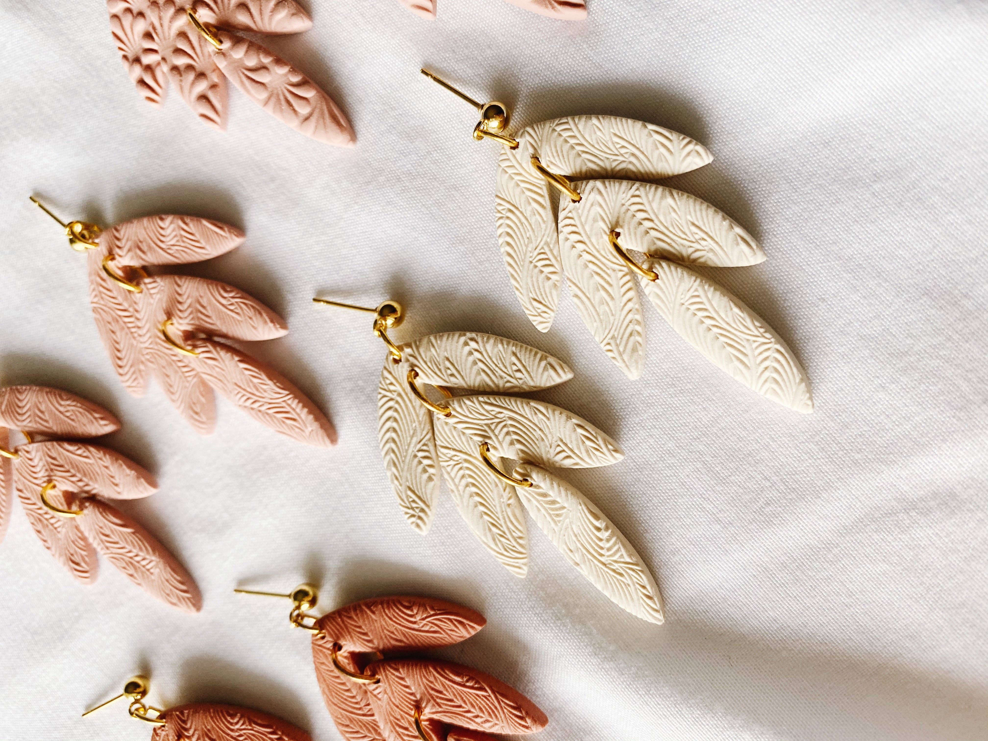 SageClayCo - Wholesale Dangle Earrings - Dahlia | Spring Edition7