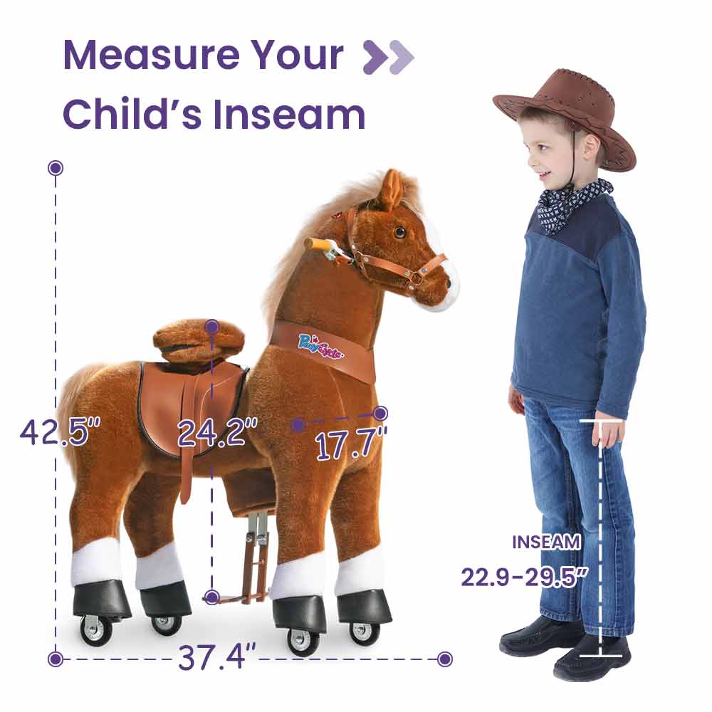 PonyCycle - Wholesale Bike/Scooter - Kids - PonyCycle Ride-On Horse | Plush Animal Riding Pony Kids Toy21