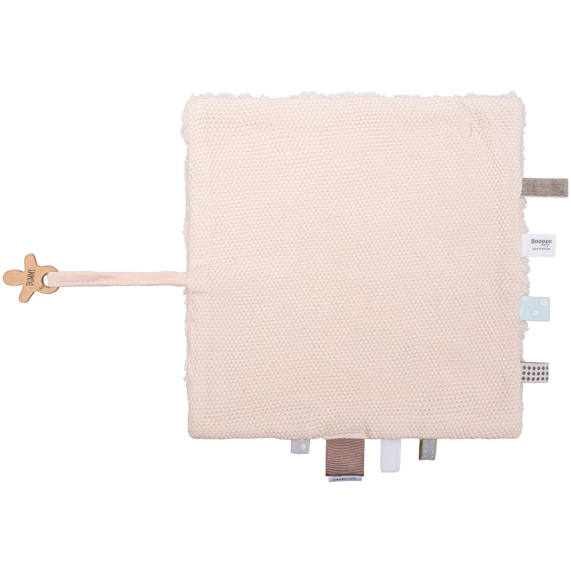 Snoozebaby – Engroshandel Hyggetæppe - Baby – Nusseklud 25x25 cm Peach Blush4