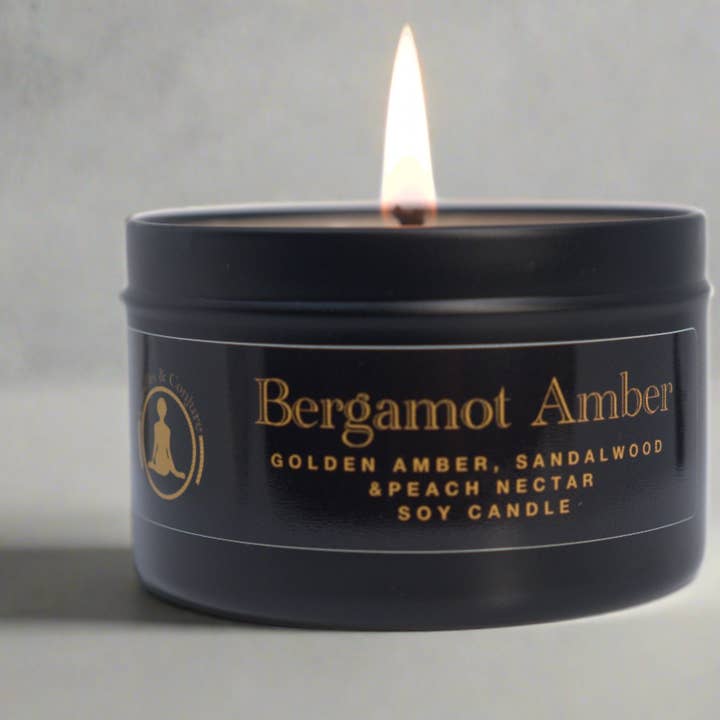 Ambre bergamote pour la vente par Candles & Conjure