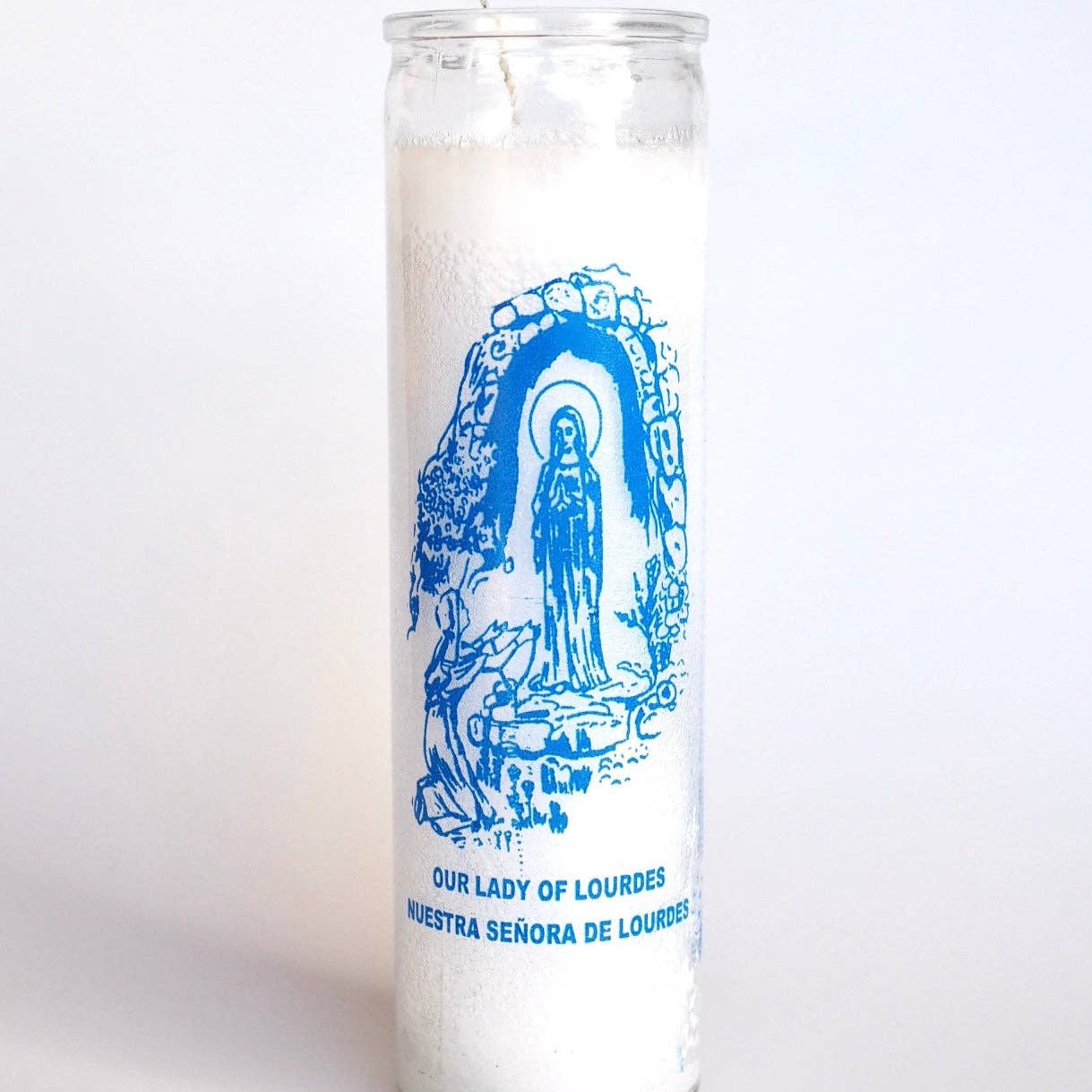 Santa Sabina - Venta al por mayor Vela votiva - Vela de oración ritual Nuestra Señora de Lourdes de 7 días0
