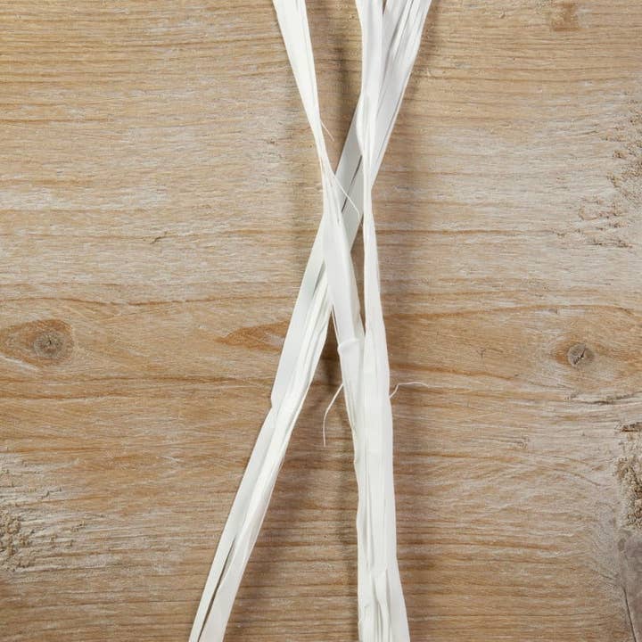 Ráfia Sintética Branco por atacado de kadopapier.net