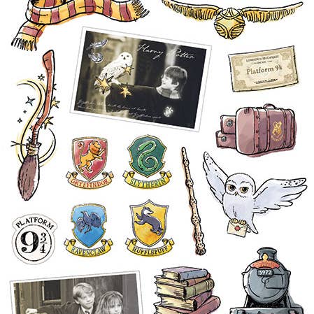 Paper House Productions - Wholesale Sticker - Harry Potter Classic Sticker Pack