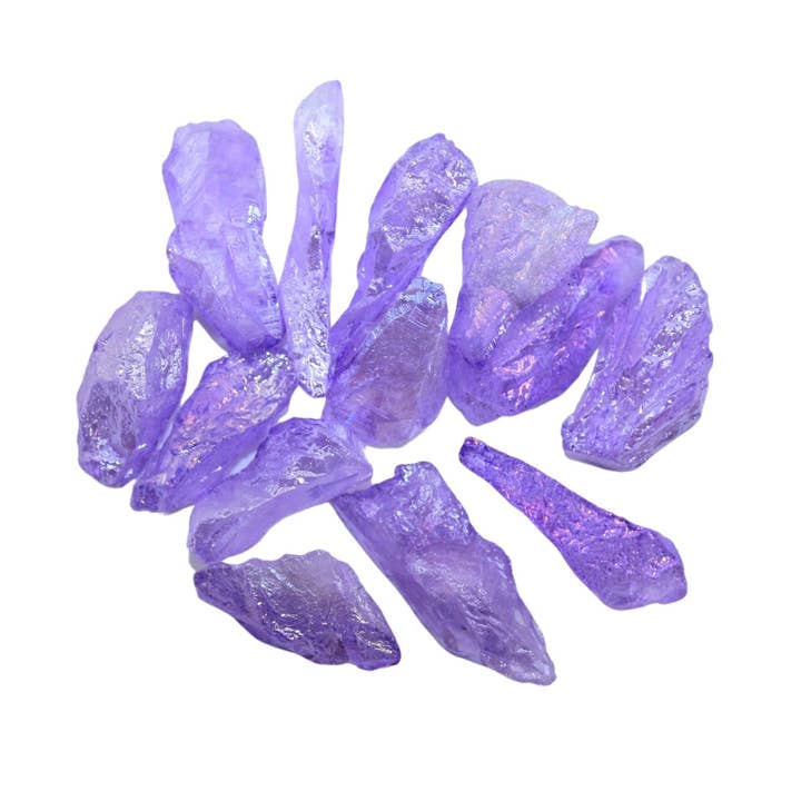 Raw Crystal - Angel Aura Amethyst, 1lb for wholesale by Earths Elements Wholesale