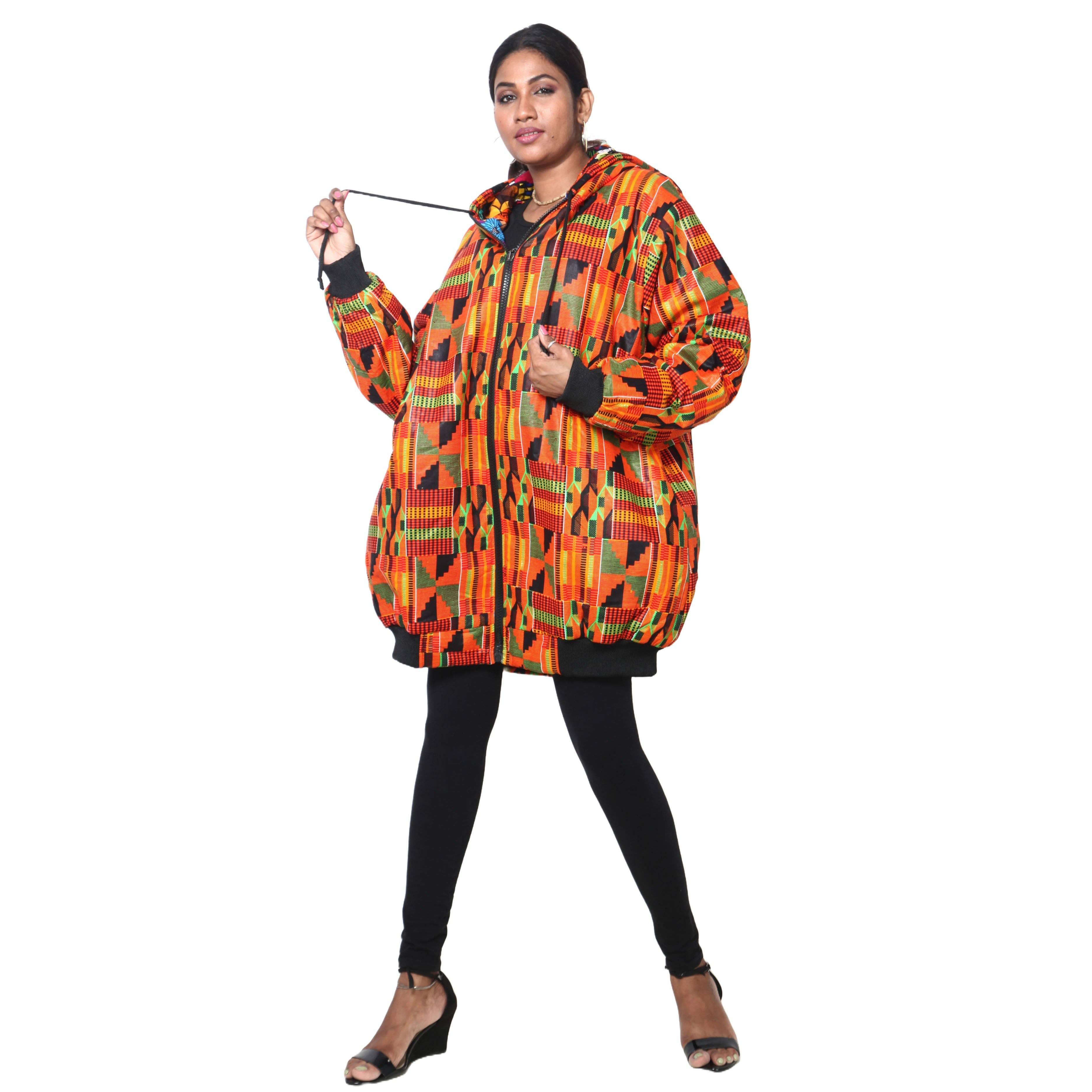 African Stars - Wholesale Retailer Display - Apparel - Unisex Reversible Jacket -- FI-277