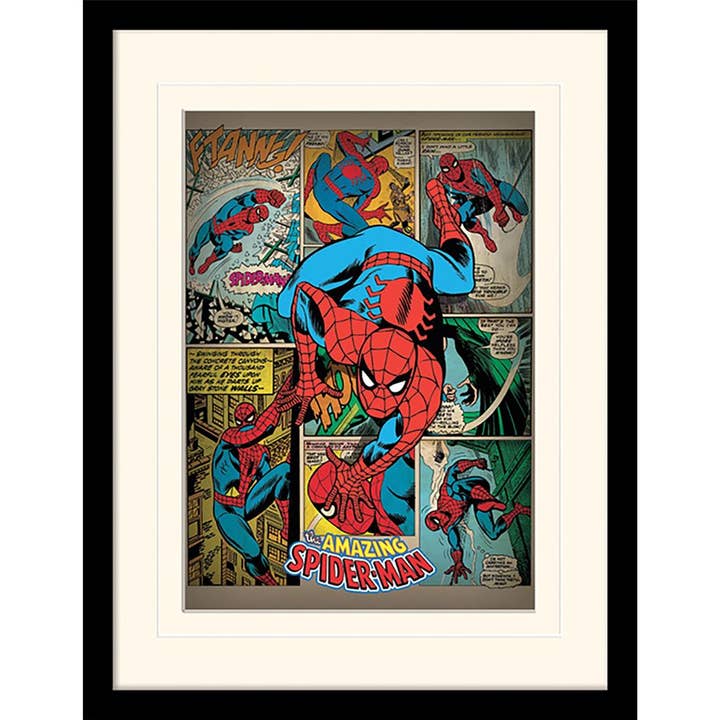 Pyramid International - Wholesale Art Print - Spiderman (Retro) Wall Art Print