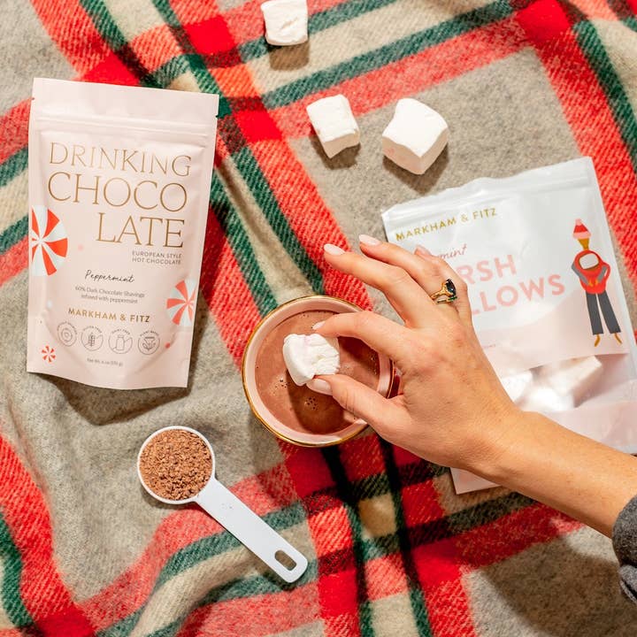 Markham & Fitz Chocolate - Wholesale Hot Cocoa Mix/Kit - Peppermint Drinking Chocolate2