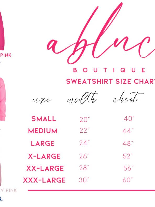 ABLNco - Wholesale Sweatshirt - Women's - Pink Merry & Bright Christmas Chenille Patch Sweatshirt