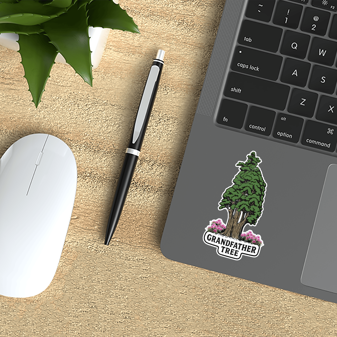 Sticker Atlas – Adesivo por atacado – Árvore Avô Com Autocolante Rhody4