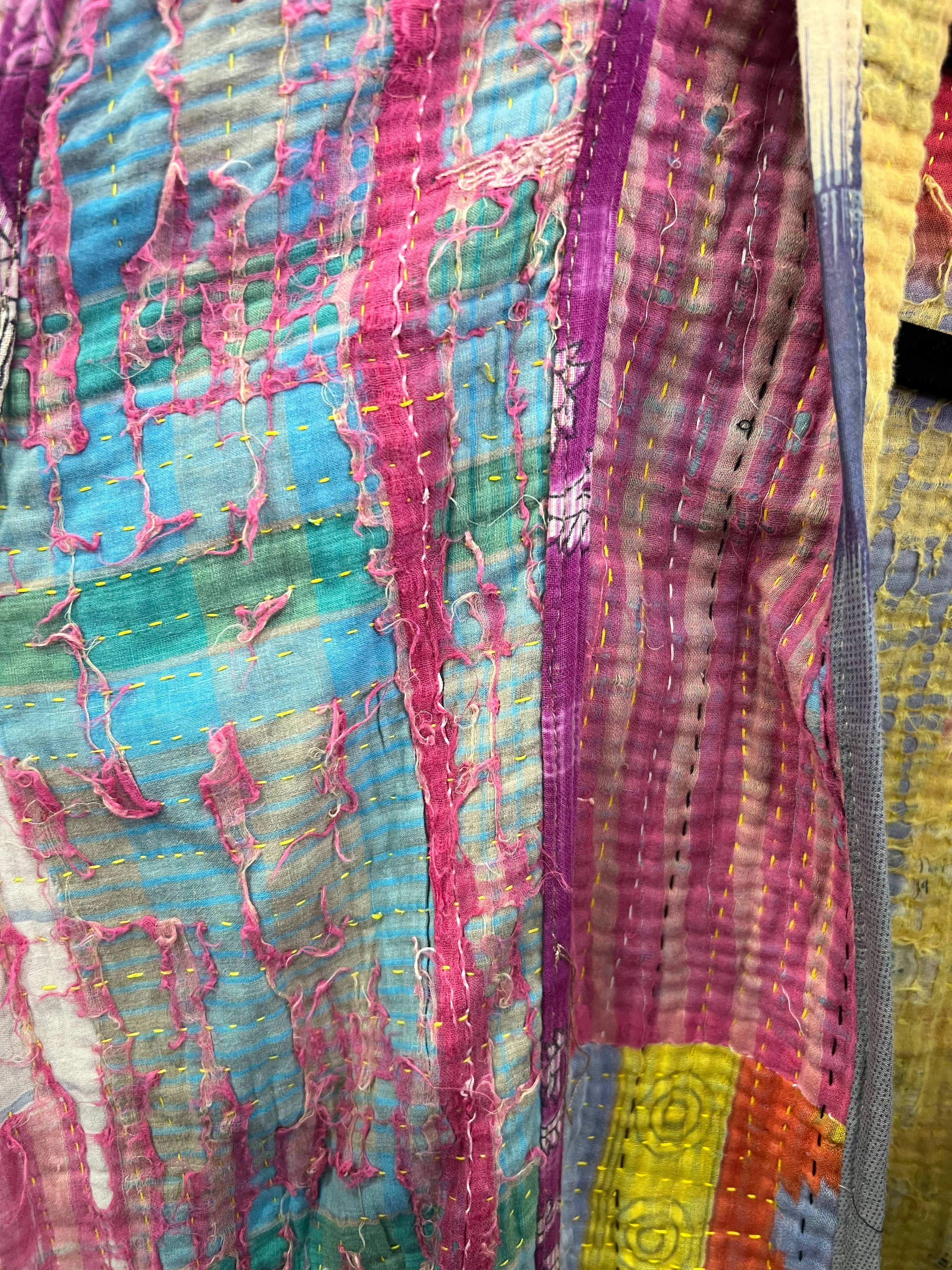 Kinomy - Wholesale Jacket - Women's - Asymmetrical Reversible Tie-Dye Jacket for Curvy Women.13