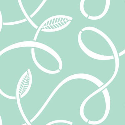 Pochoir mural tourbillonnant pour la vente par Designer Stencils