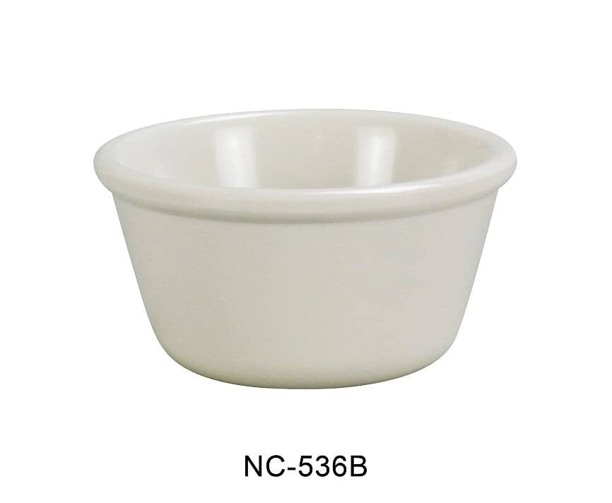 Yanco - Wholesale Ramekin - 2 7/8", 2 OZ SMOOTH RAMEKIN BONE WHTIE0